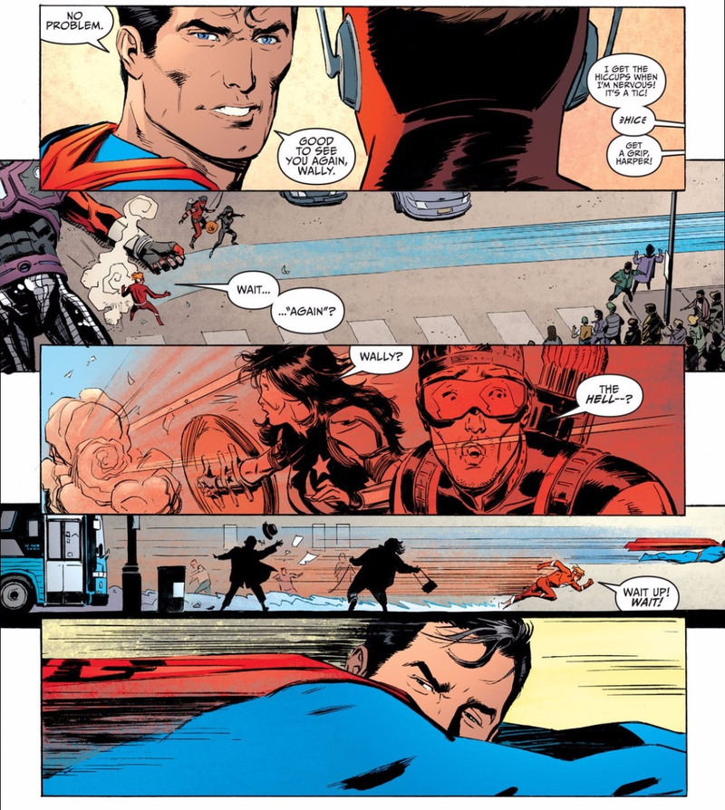 Illustration for article titled Two Old Friends Reconnect in Titans #7